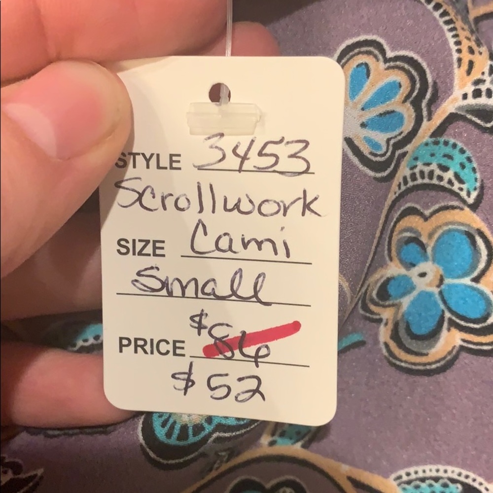 Cabi scrollwork cami - Picture 3 of 3